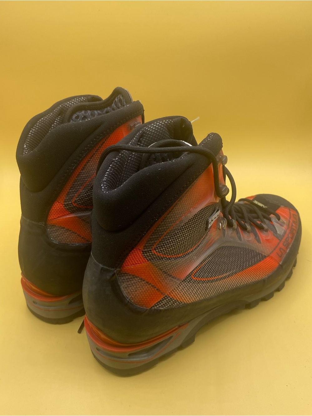 La Sportiva Men's Orange and Black Technical Mountaineering Boots - Picture 2 of 4